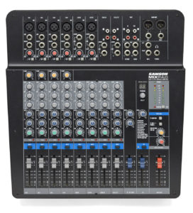 samson mixpad mxp124fx mixer with usb & effects