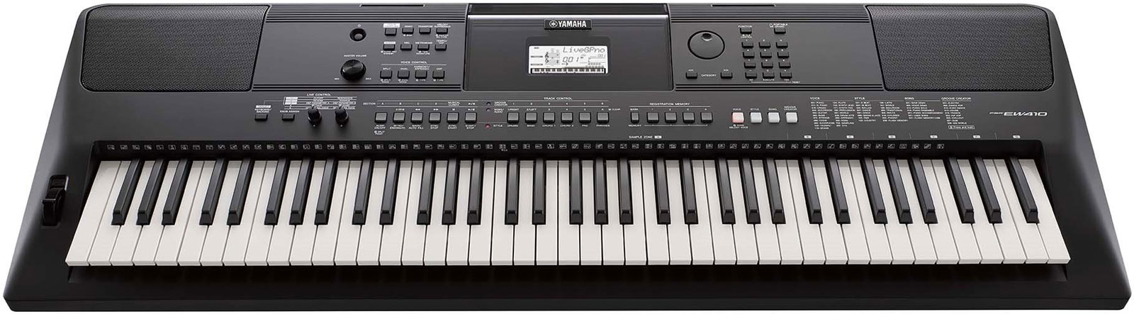 Yamaha PSR-EW410 76-Key Portable Keyboard - Music Machine ...