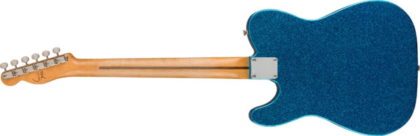 Fender J Mascis Telecaster Bottle Rocket Blue Flake Maple Fretboard - Image 2