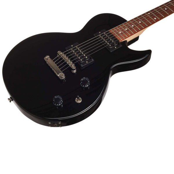 Cort CR50 Electric Guitar - Black - Image 2