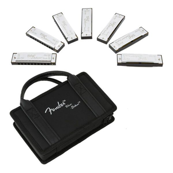 Fender Blues Deluxe Harmonica 7 Pack