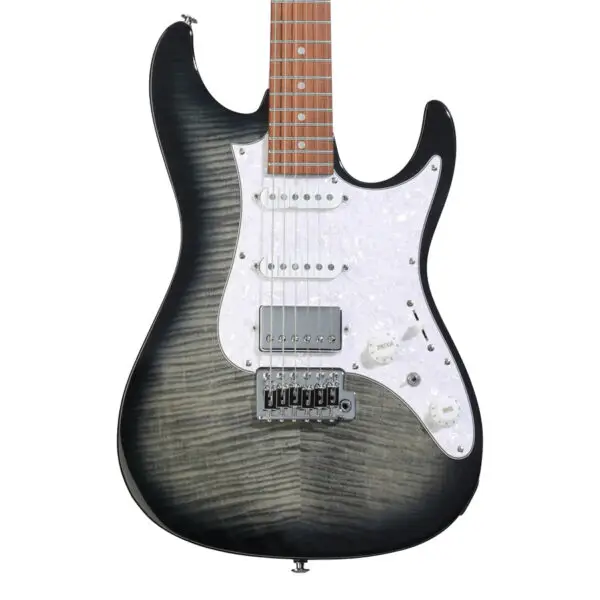 Ibanez Standard AZ22S1F Electric Guitar - Transparent Black Sunburst - Image 2