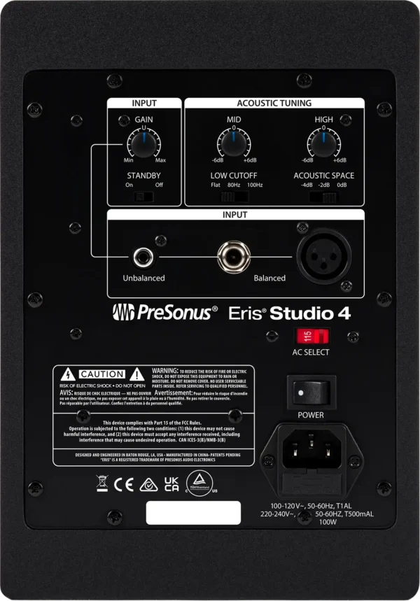 PreSonus Eris Studio 4