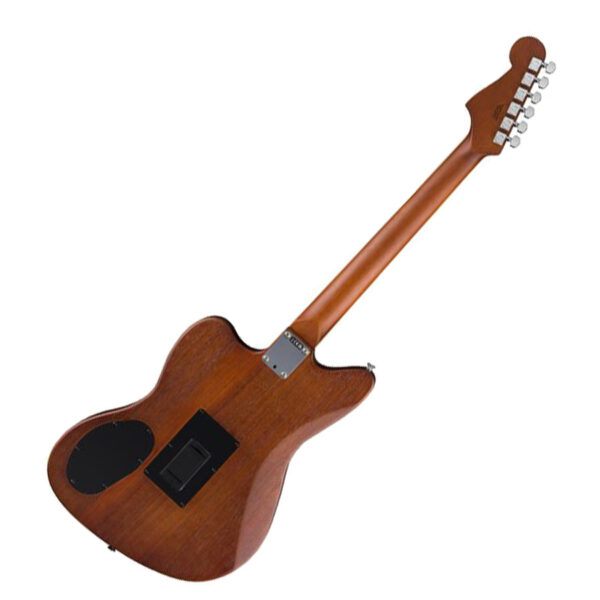Fender Acoustasonic Standard Jazzmaster - Honey Burst - Image 2