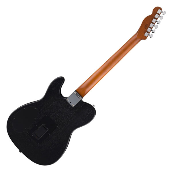 Fender Acoustasonic Standard Telecaster - Black - Image 2